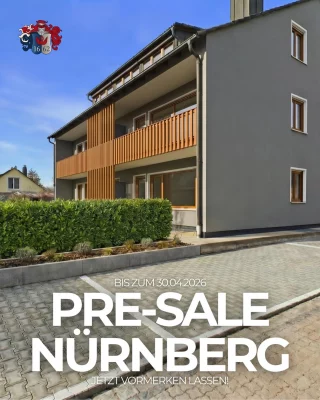 Pre-Sale gestartet 🏠🚀
Unser neues Vorzeigeprojekt in Nürnberg-Fischbach geht ab sofort in den exklusiven Vorverkauf – nur bis zum 30.04.2026! 📅

Sichern Sie sich frühzeitig eine der begehrten 5 Einheiten und profitieren Sie vom besten Einstieg vor offiziellem Verkaufsstart.

Jetzt vormerken lassen, reservieren oder direkt Unterlagen anfordern!

#kapitalanlage #immobilieninvestor #nürnberg #fischbach #vorverkauf