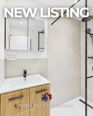 🚨Neue Kapitalanlage in Regensburg-West 🤩

In gefragter Lage im Regensburger Westen entsteht diese attraktive 1,5-Zimmer-Wohnung – ideal für Kapitalanleger. 🔑

✔️ renovierte Einheit
✔️ Vollmöblierung inkl. Küche
✔️ 26.000€ Erhaltungsaufwand steuerlich nutzbar
✔️ erhöhte lineare AfA: 5,55%
✔️ Erstvermietung inklusive
✔️ ca. 4 % Mietrendite p. a.

📍 Regensburg-West – starke Nachfrage & beliebte Wohnlage

Kaufpreis auf Anfrage.
Bei Interesse gerne per DM melden ✉️ – Exposé folgt gerne!

Hinweis: Die dargestellten Fotos sind Referenzbilder aus einer anderen Wohnung.

#regensburg #kapitalanlage #immobilien #anlageimmobilie #renditeimmobilie