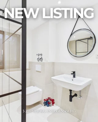 Kapitalanlage in Regensburg gesucht?

Der Verkauf unserer WG-Wohnung im beliebten Marina Quartier hat begonnen! Die Sanierung startet in Kürze! 🤩

✔️ 3 Zimmer auf ca. 59 qm
✔ Vollmöbliert
✔ Ca. 4,5 % Mietrendite p. a.
✔ Erhöhte AfA & hoher Erhaltungsaufwand
✔ Inklusive Erstvermietung
✔ Gefragte Lage mit hervorragender Vermietbarkeit

Eine attraktive Gelegenheit für Kapitalanleger, die auf einen starken Standort und nachhaltige Nachfrage setzen.

📩 Weitere Informationen und Unterlagen gerne auf Anfrage.

#regensburg #sachwert #kapitalanlage #immobilieninvestment #Vermögensaufbau