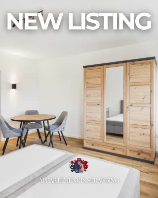 🚨Kapitalanlage mit Perspektive in Straubing! 🏡

Dieses moderne 1-Zimmer-Appartement überzeugt mit allem, was eine attraktive Kapitalanlage ausmacht:
✔️ Vollmöbliert – sofort vermietungsbereit
✔️ Inklusive Erhaltungsaufwand für steuerliche Vorteile
✔️ Attraktive Mietrendite von ca. 4,4 %
✔️ Ideal für Einsteiger und erfahrene Kapitalanleger

Nutzen Sie die Chance auf eine sorgenfreie Investition in einem gefragten Wohnstandort mit hervorragender Vermietbarkeit.

📩 Interesse? Schreiben Sie uns gerne für weitere Informationen oder das Exposé!

#Kapitalanlage #Immobilien #Straubing #Investment #Rendite